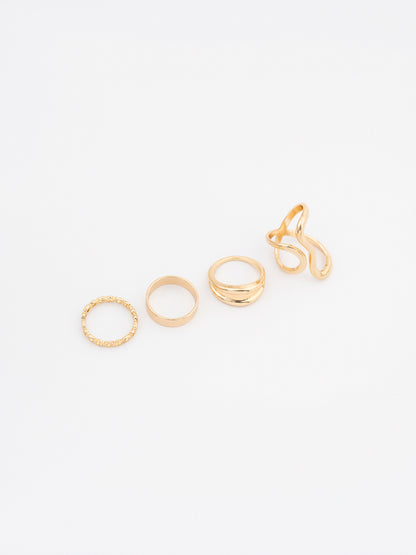 Twisted Ring Set