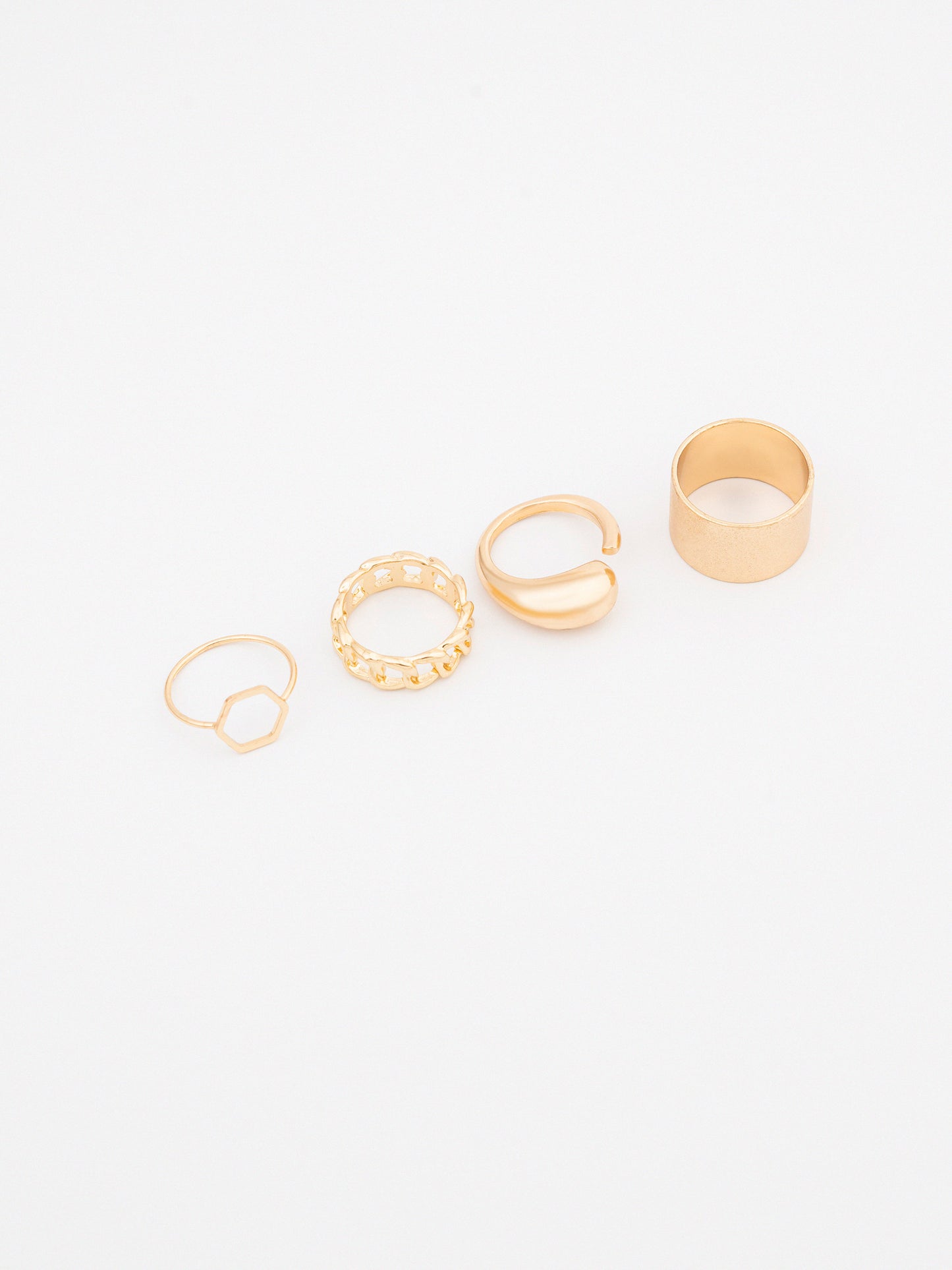 Textured Ring Set