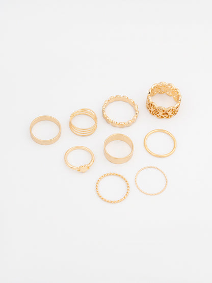 Charm Ring Set