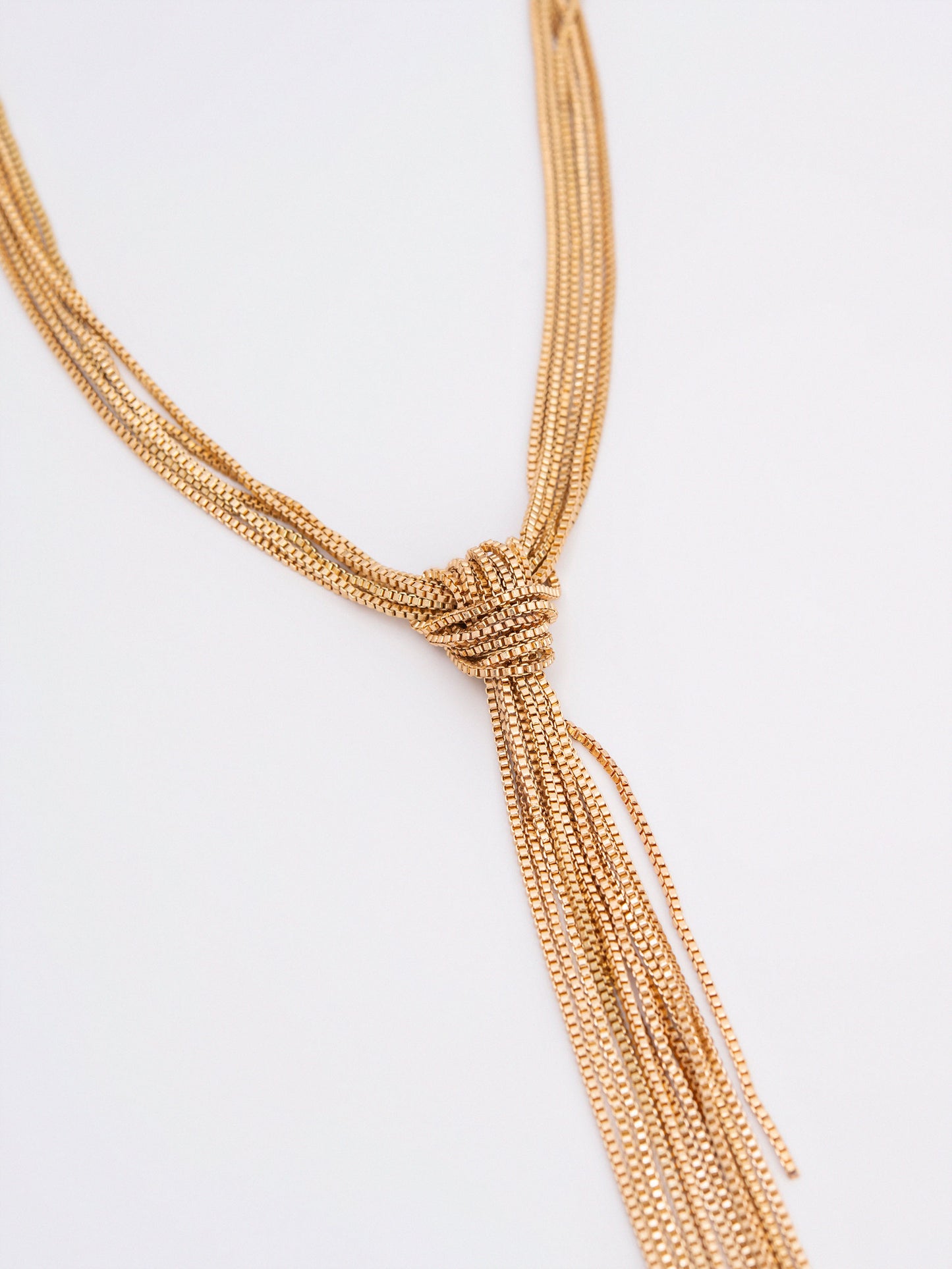 Knoted Chain Necklace