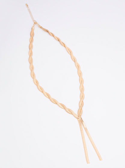 Braided Lariat Necklace