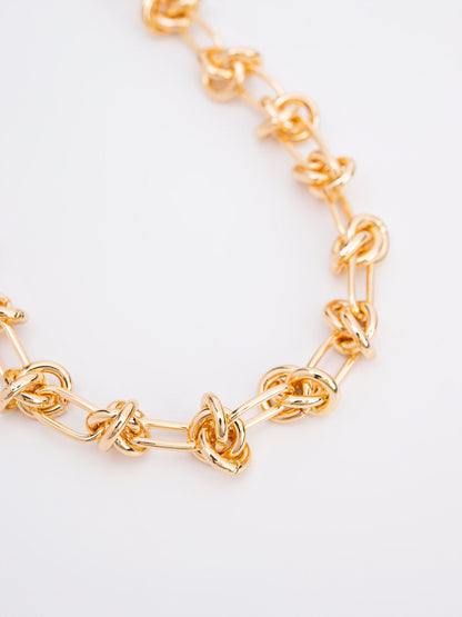 Knoted Chain Necklace