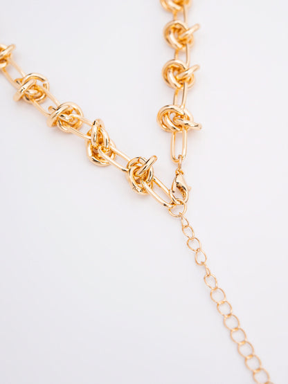 Knoted Chain Necklace