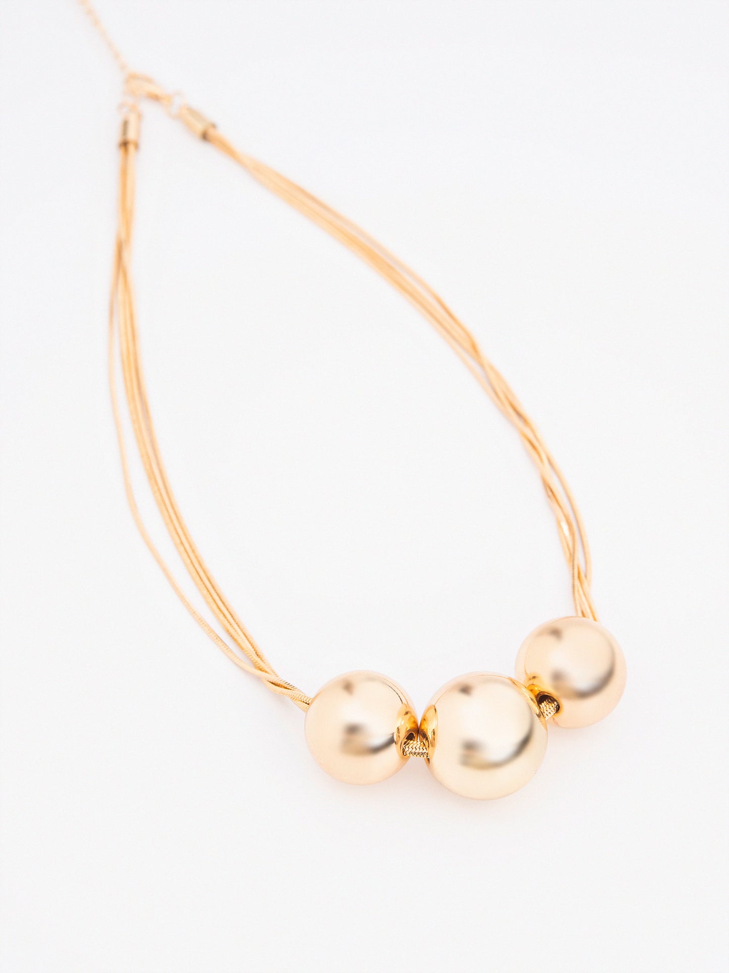 Tri-Ball Necklace