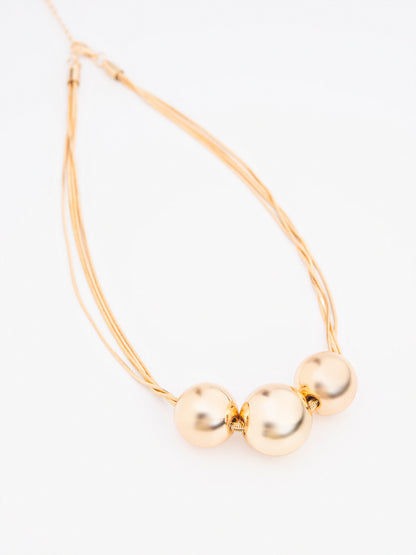 Tri-Ball Necklace