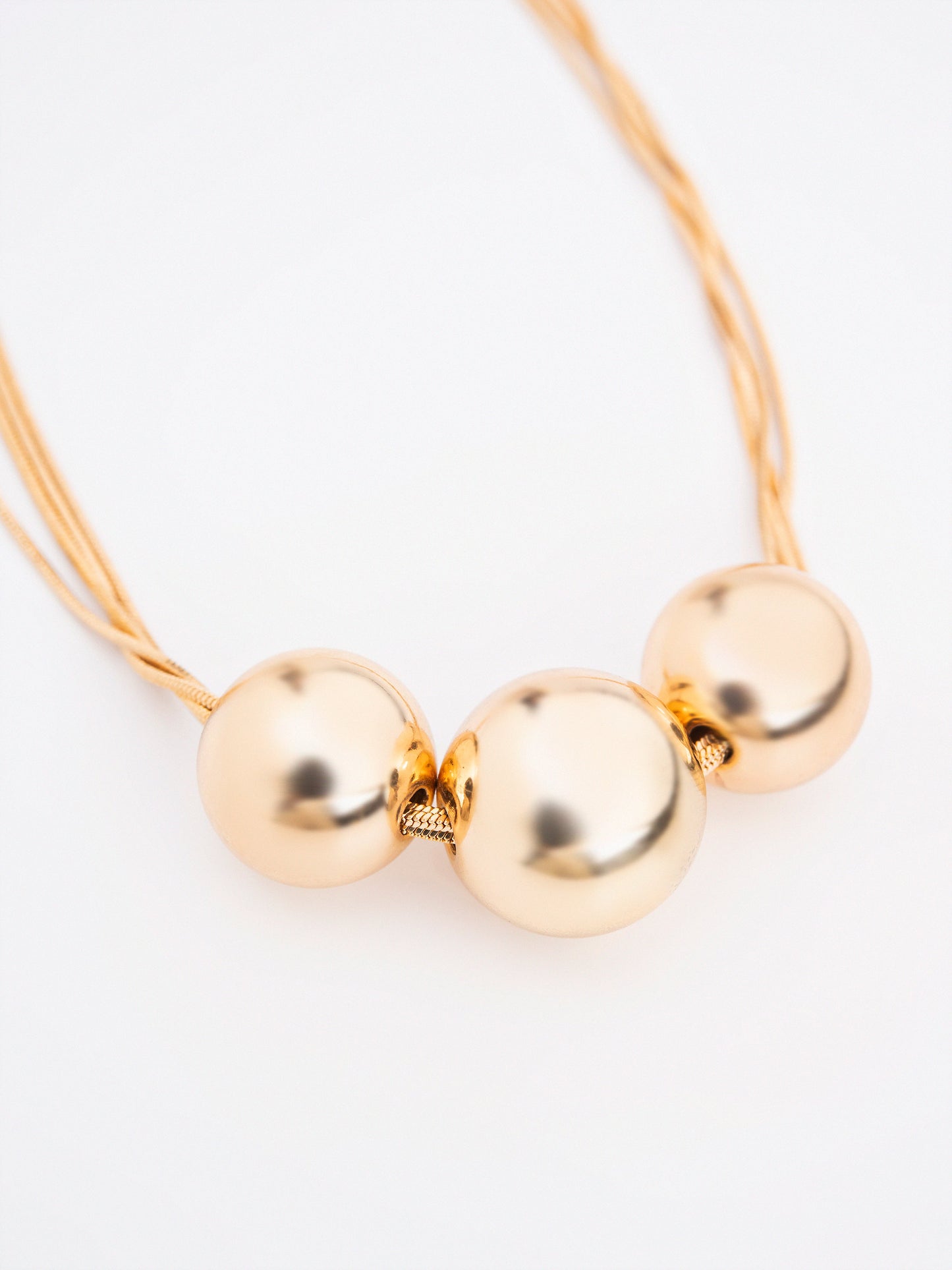 Tri-Ball Necklace
