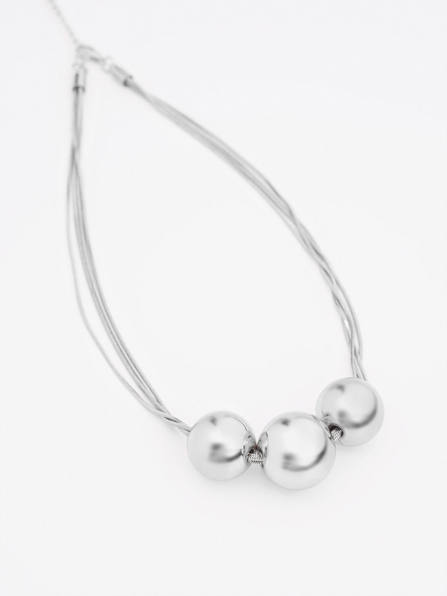 Tri-Ball Necklace