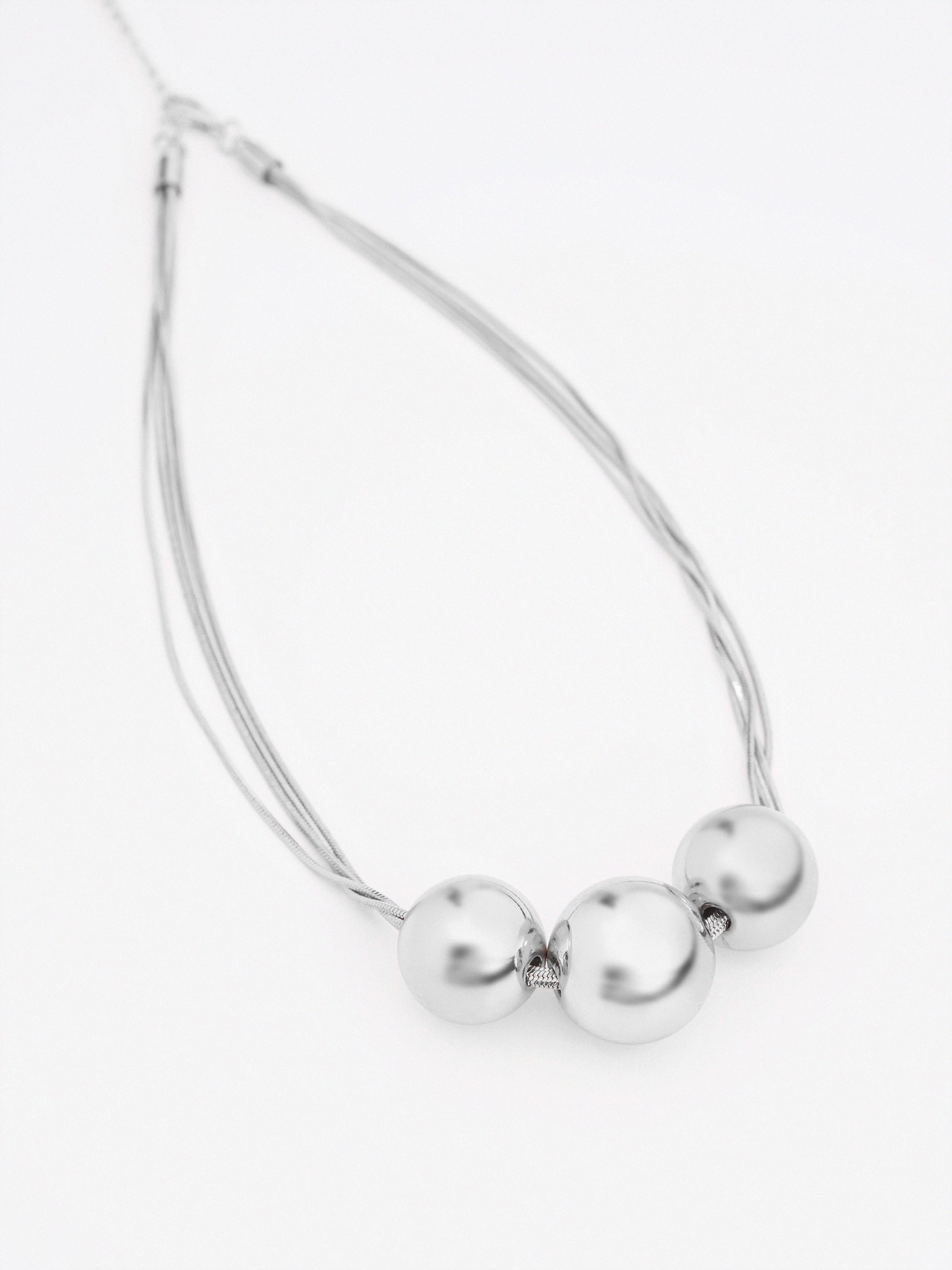 Tri-Ball Necklace