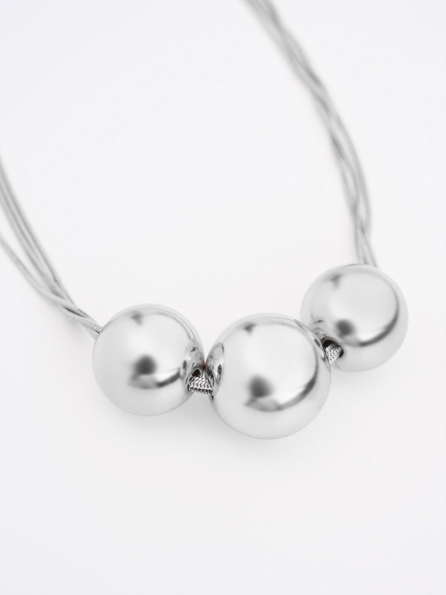 Tri-Ball Necklace