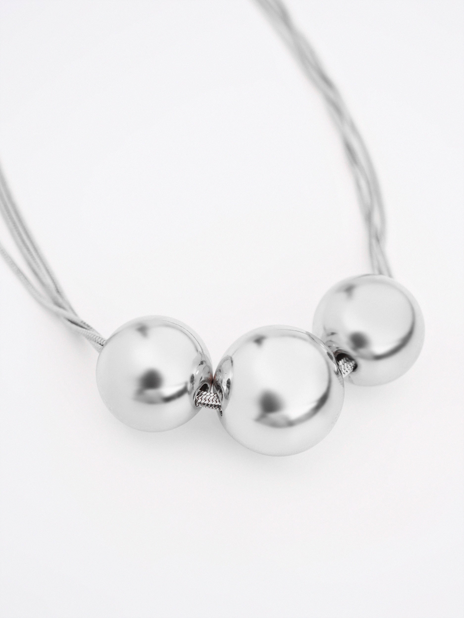 Tri-Ball Necklace