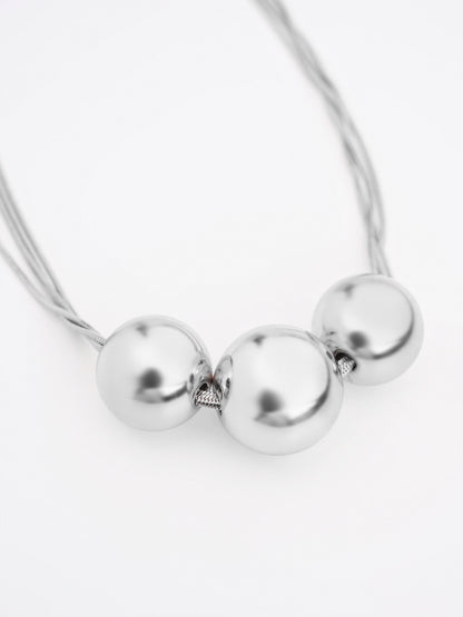 Tri-Ball Necklace