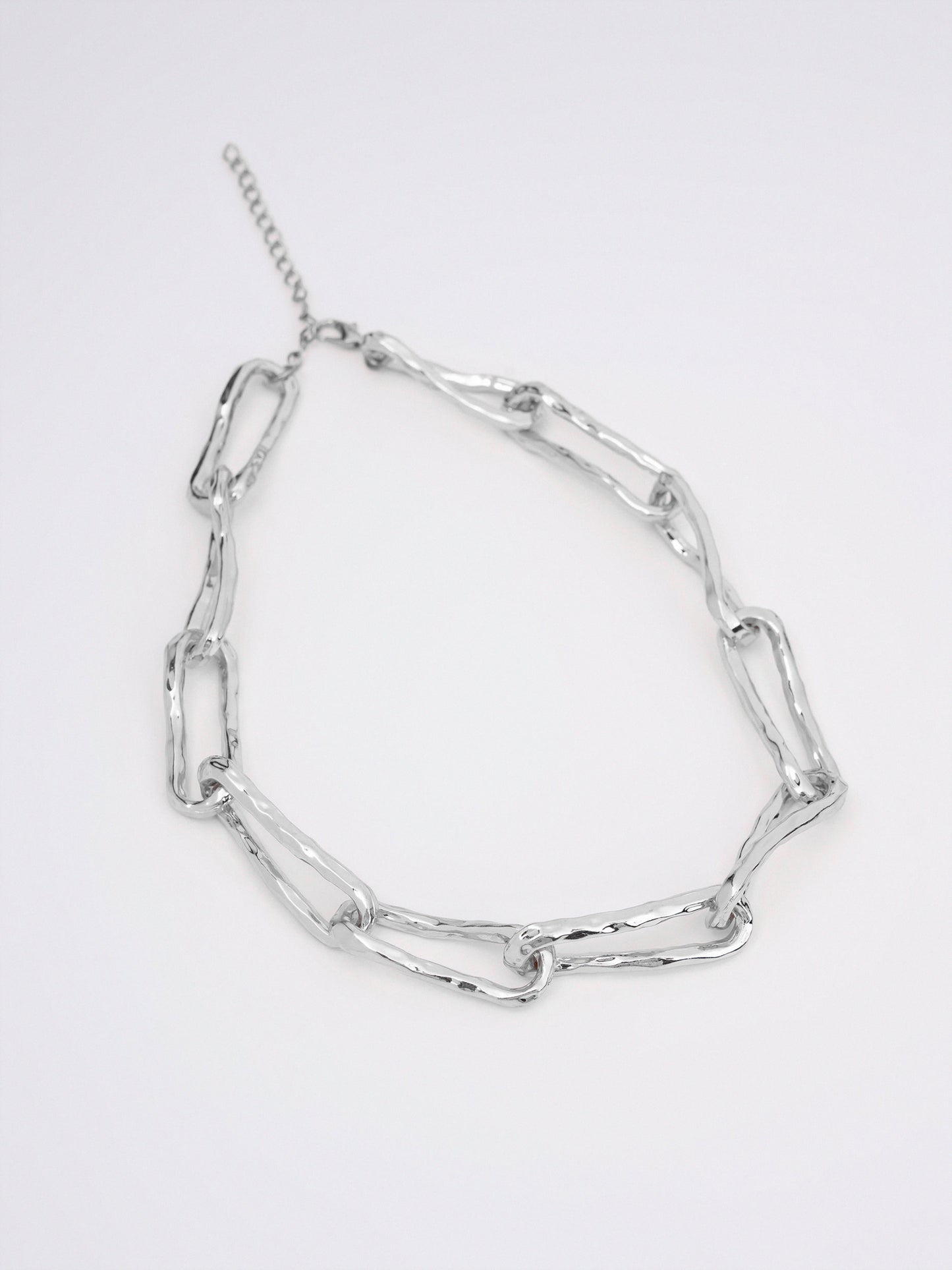 Hammered Chain Necklace