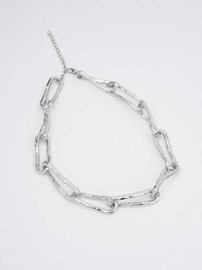 Hammered Chain Necklace