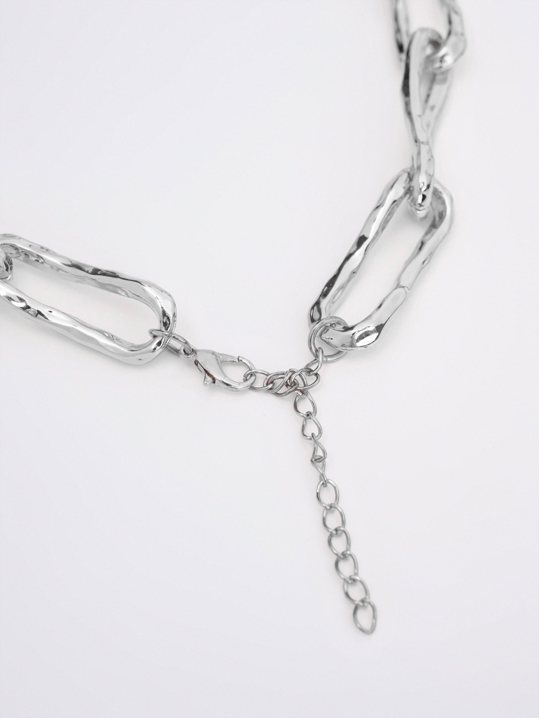 Hammered Chain Necklace