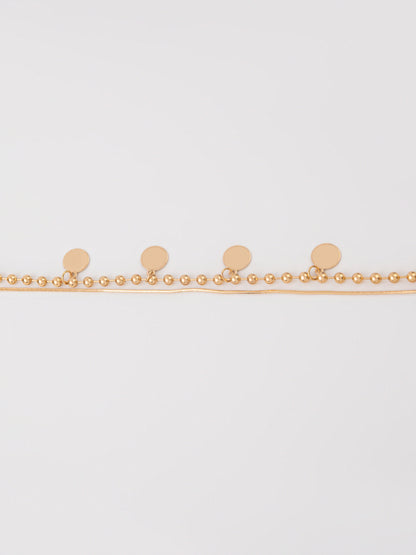 Beaded Chain Anklet