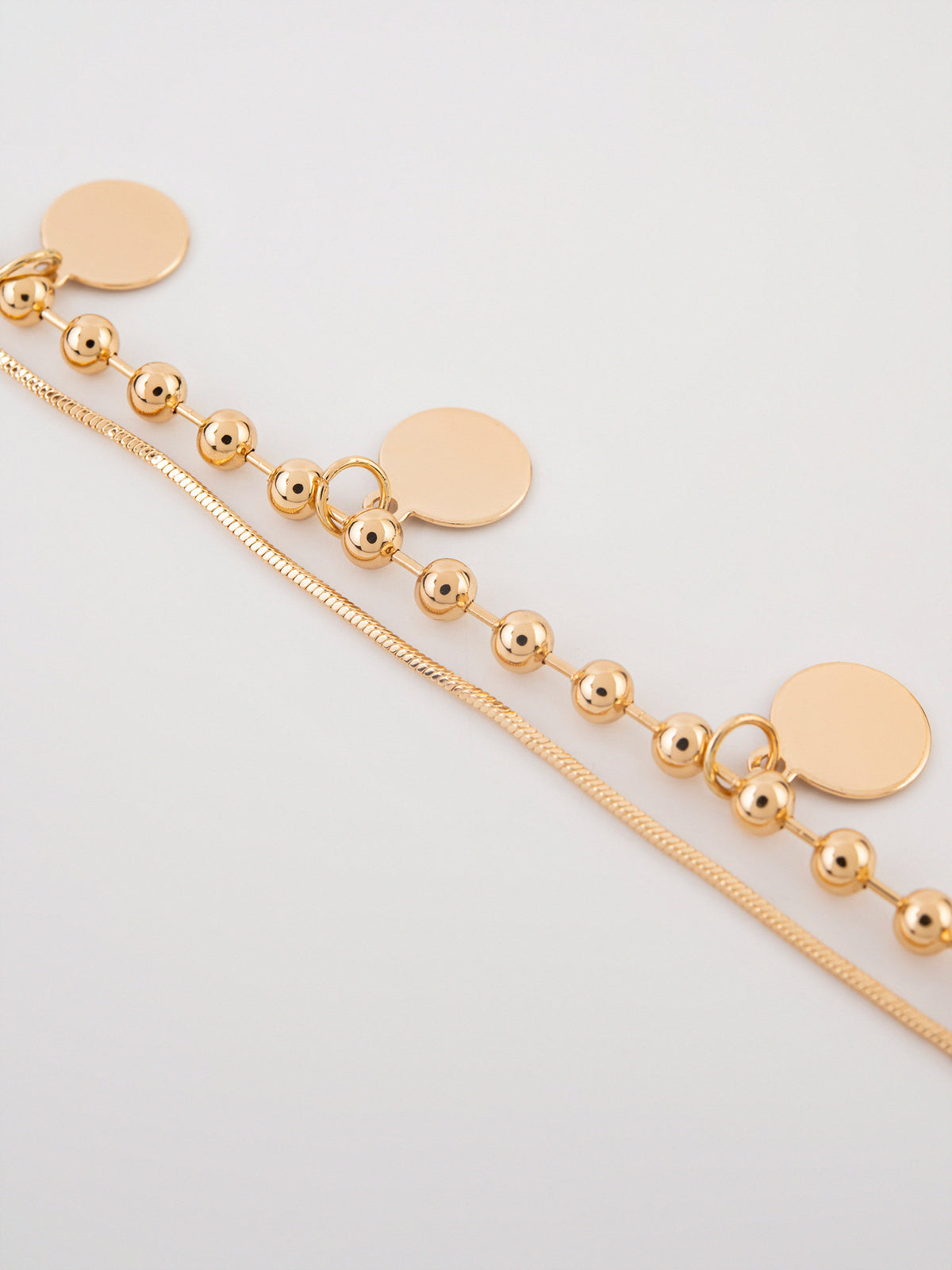 Beaded Chain Anklet