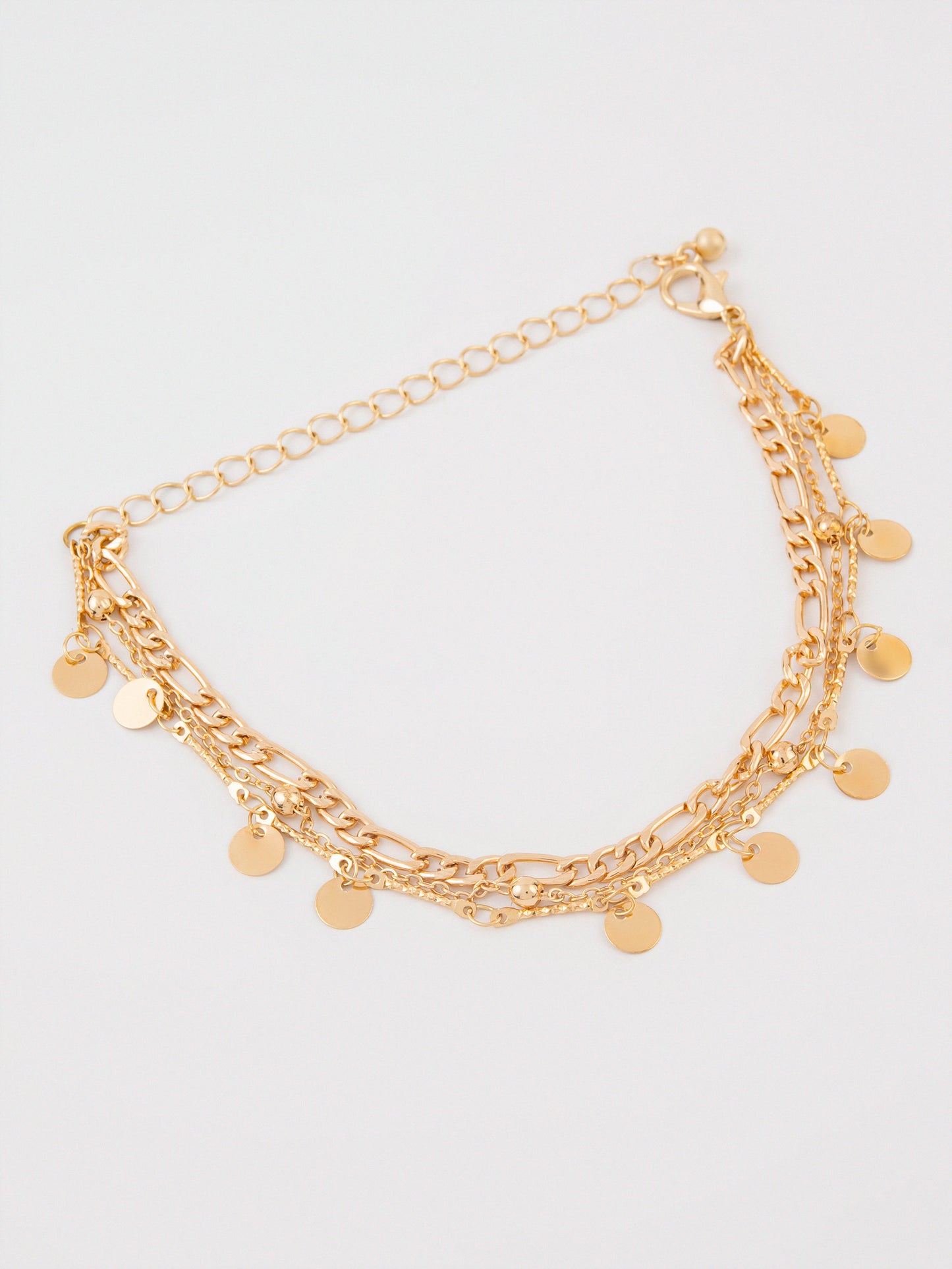 Embellished coin Anklet