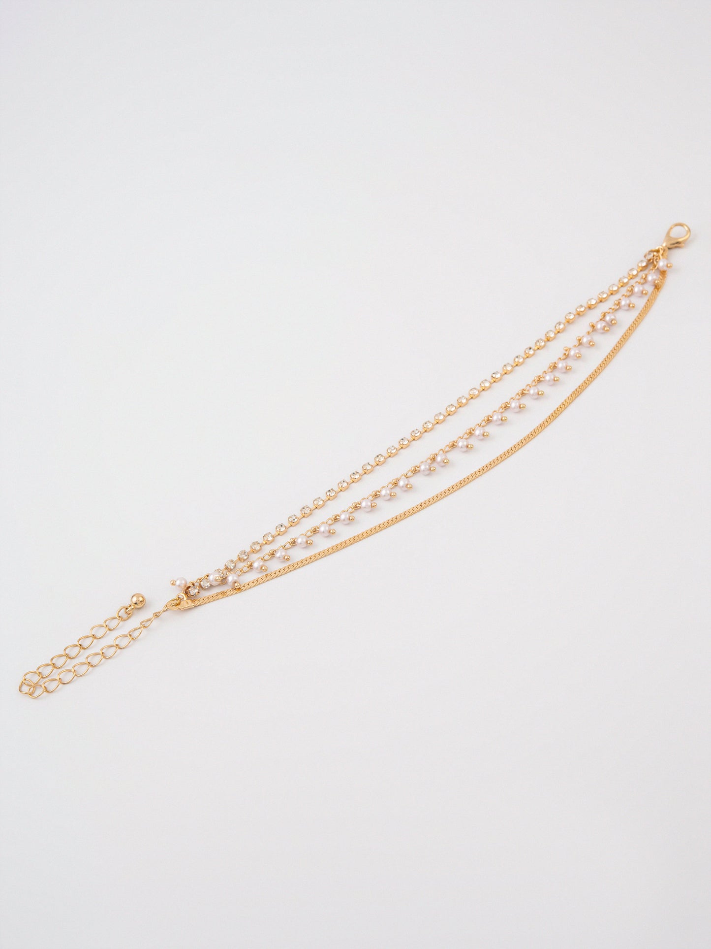 Rhinestone Anklet