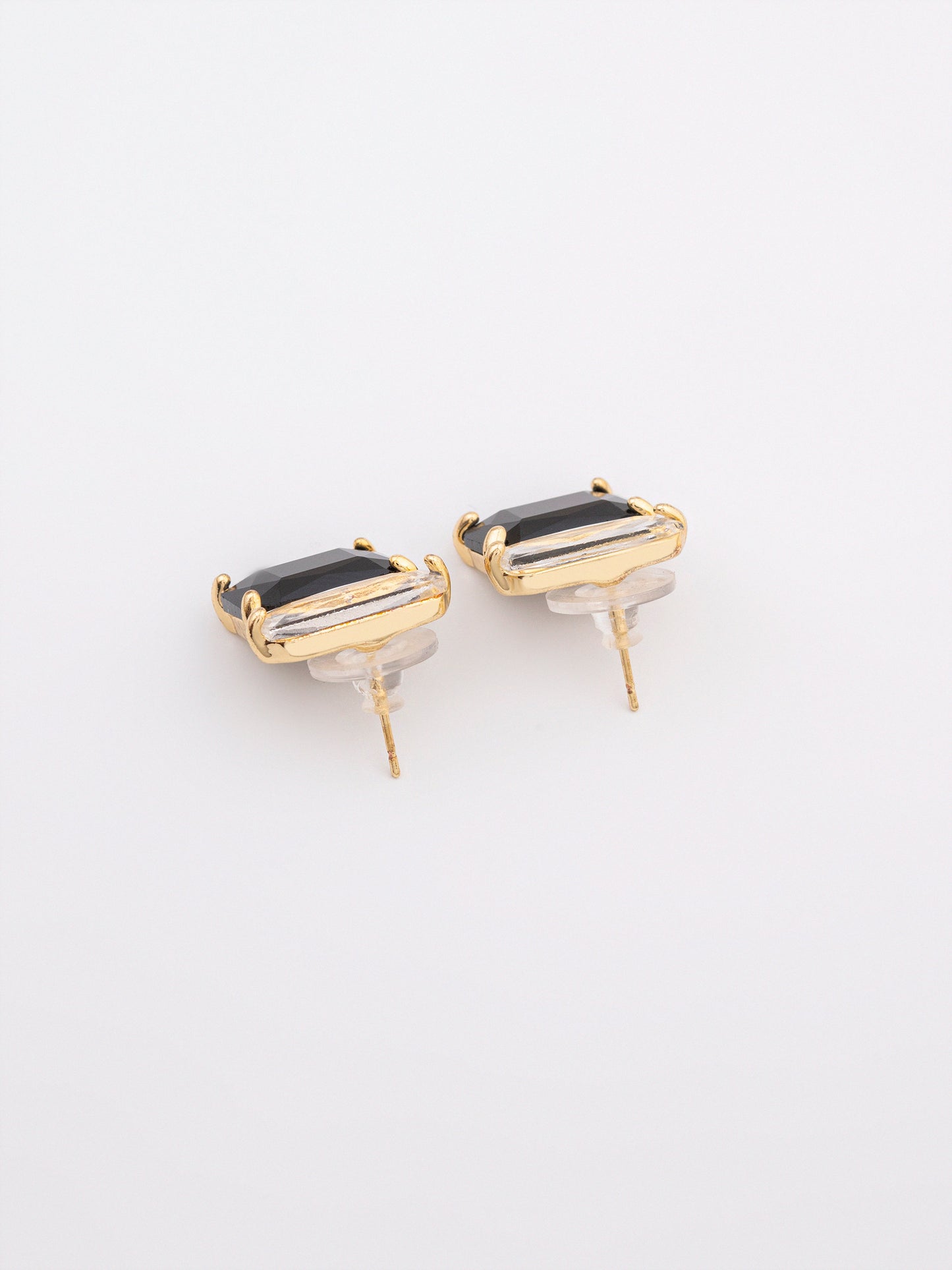Stone Stud Earrings