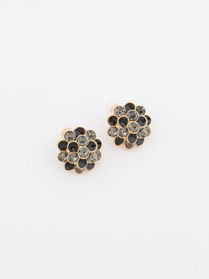 Floral Crystal Studs
