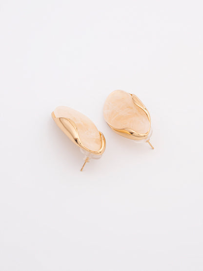 Oval Curved Studs