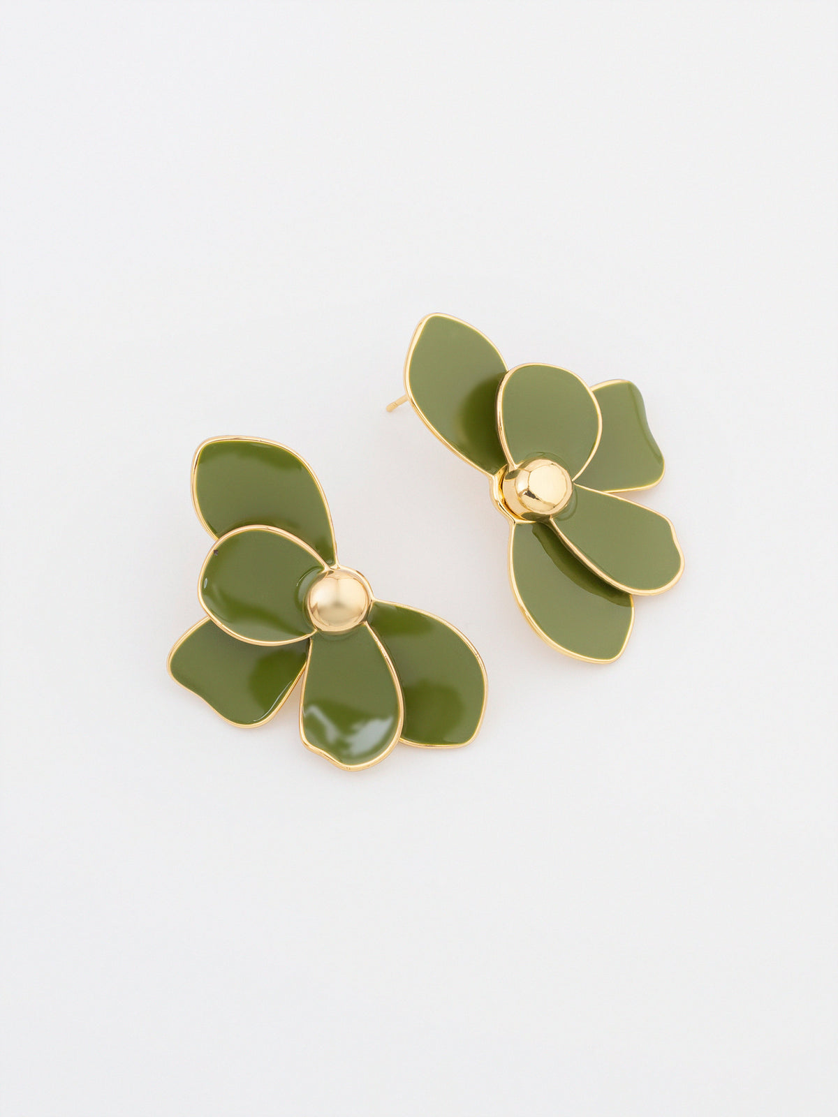 Floral Stud Earrings