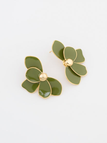 Floral Stud Earrings