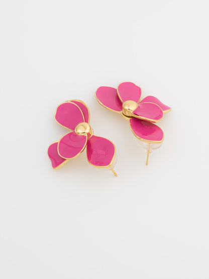 Floral Stud Earrings