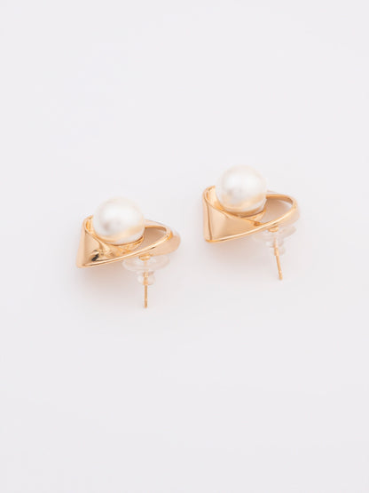Pearl Stud Earrings