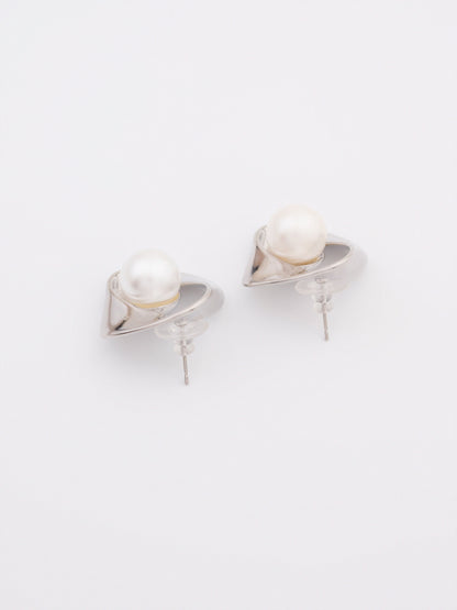 Pearl Stud Earrings