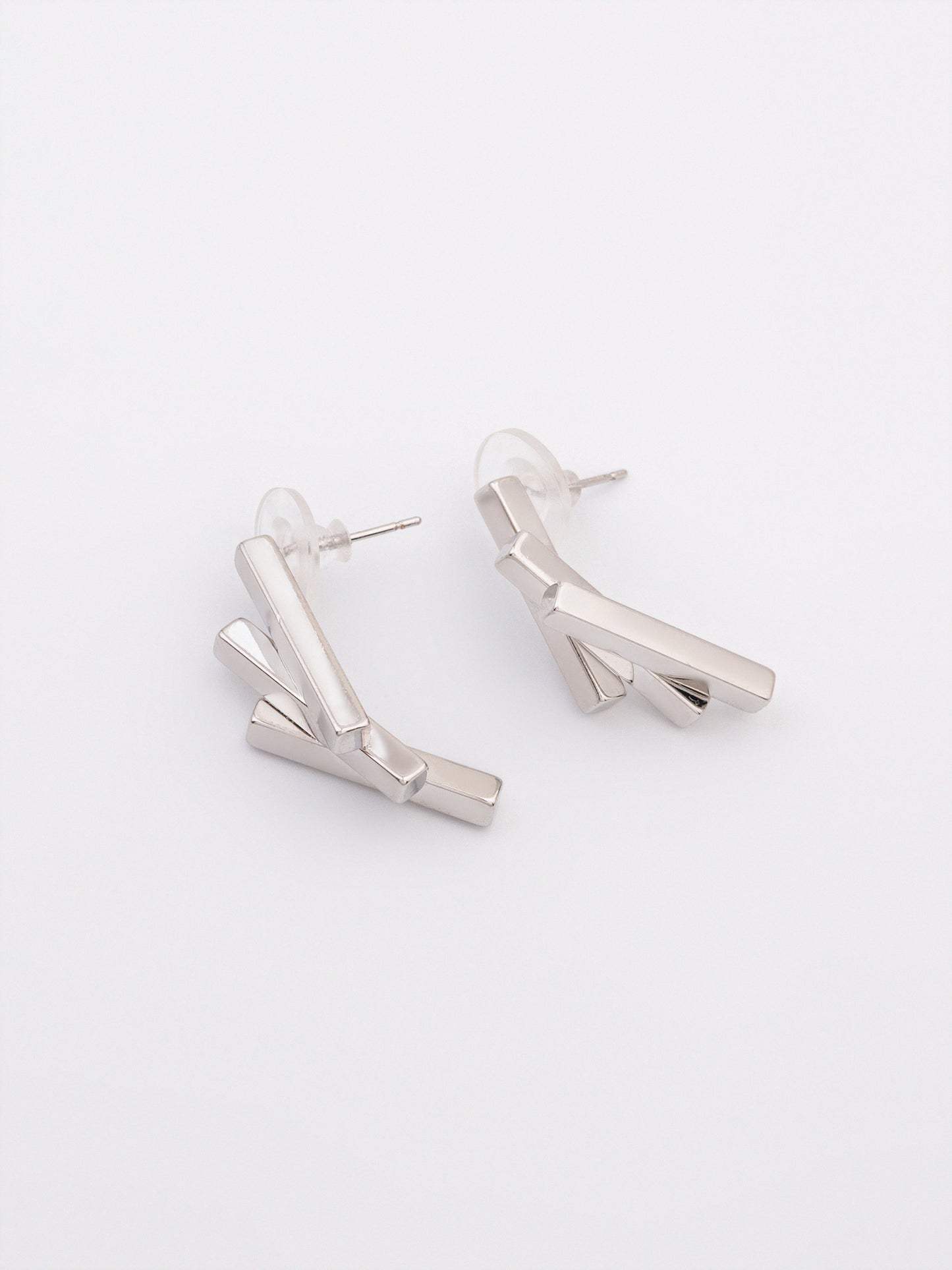 Bar Stud Earrings