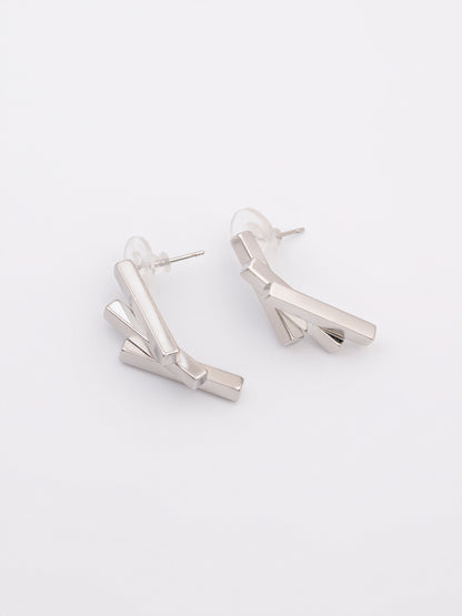 Bar Stud Earrings