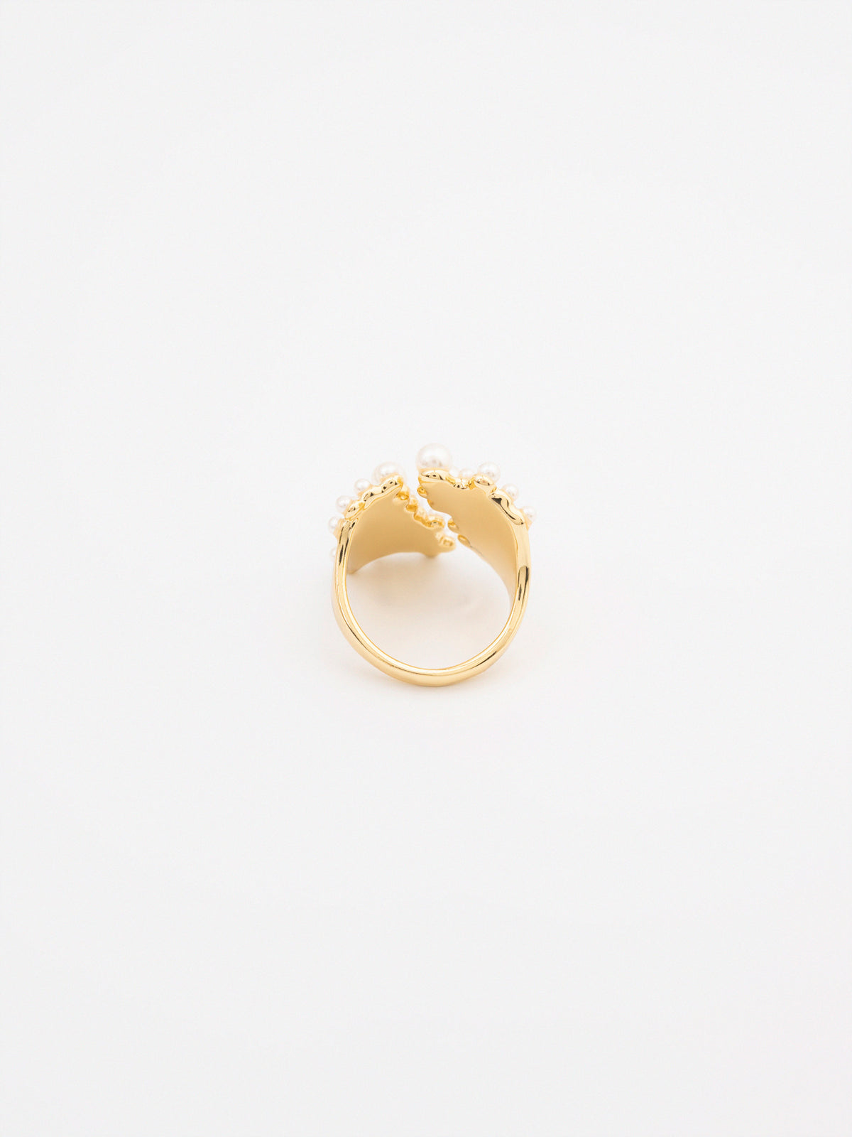 Pearl Cluster Ring