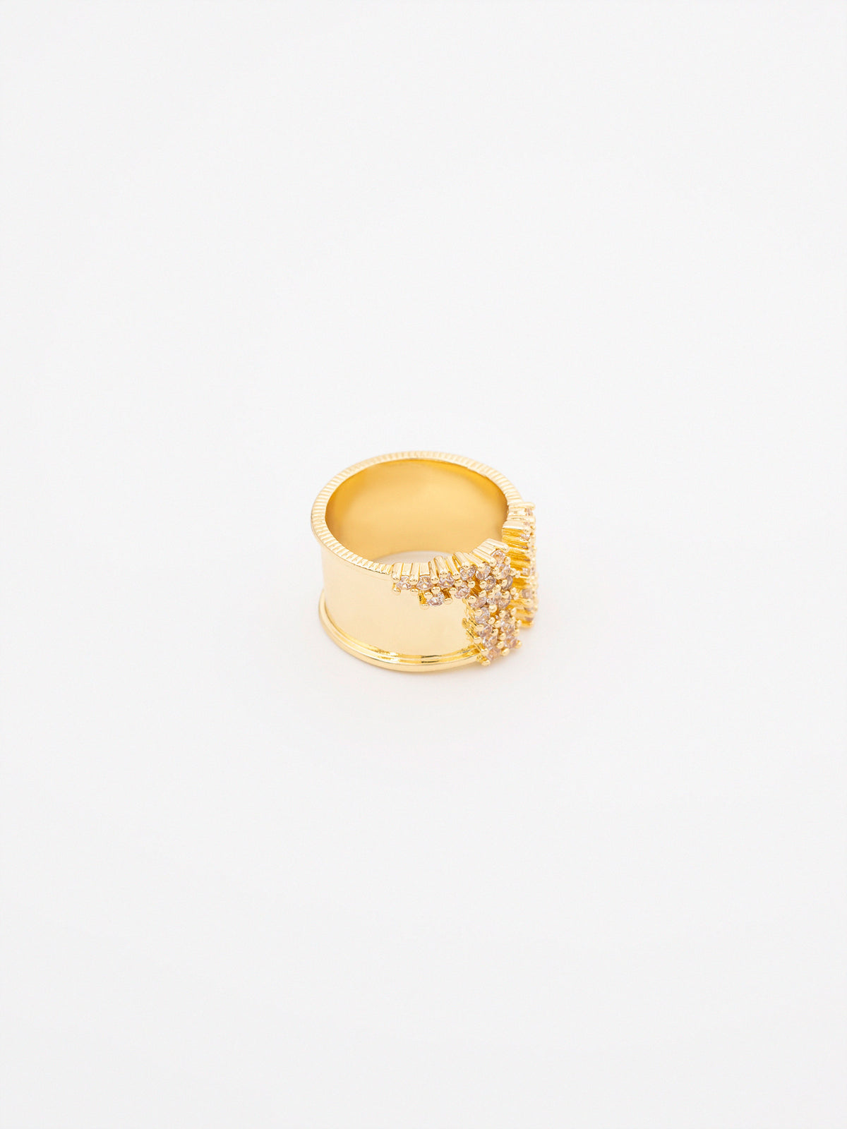 Pave Cuff Ring