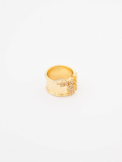 Pave Cuff Ring