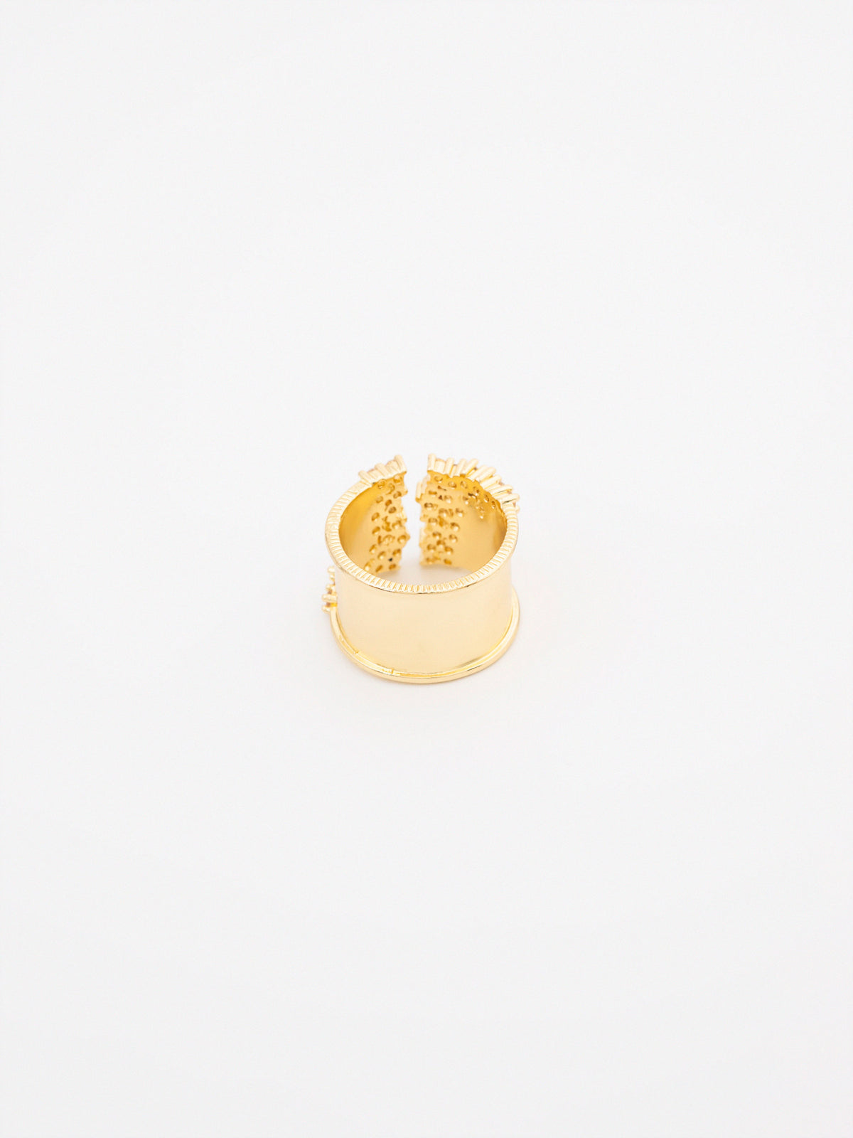 Pave Cuff Ring