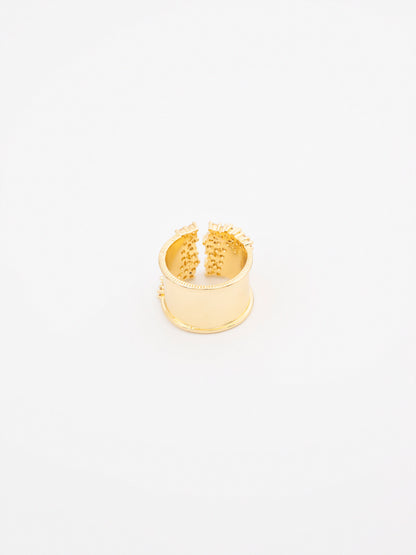 Pave Cuff Ring