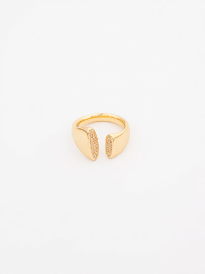 Open Pave Ring