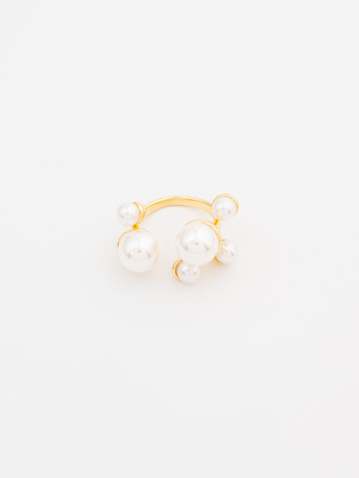 Cluster Pearl Ring