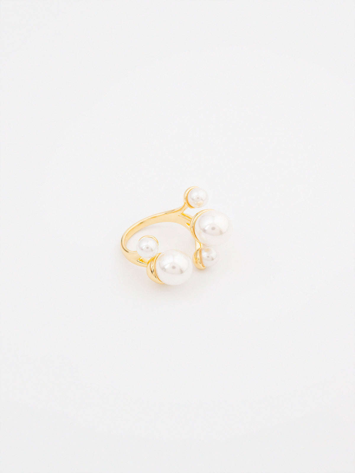 Cluster Pearl Ring