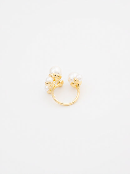 Cluster Pearl Ring