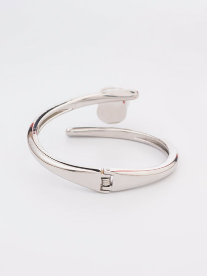 Pearl Open Bracelet