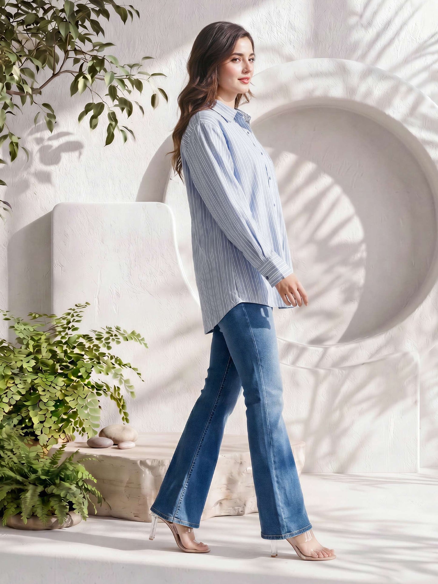 Button-down Top
