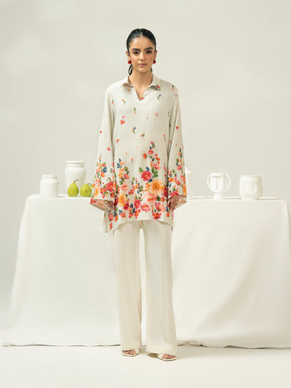 Linen Kurti-Printed (Pret)