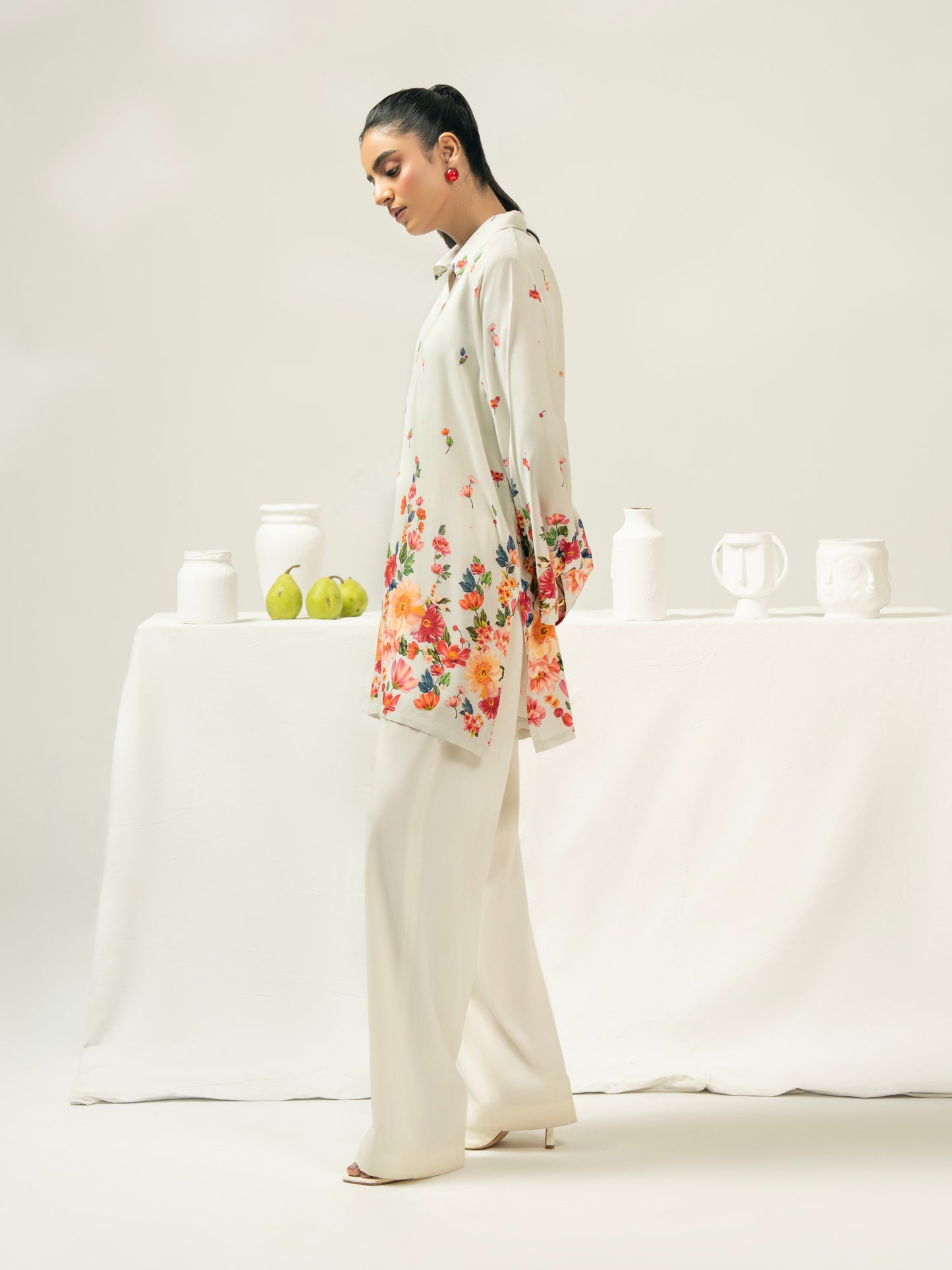 Linen Kurti-Printed (Pret)