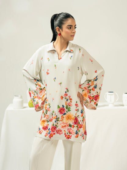 Linen Kurti-Printed (Pret)