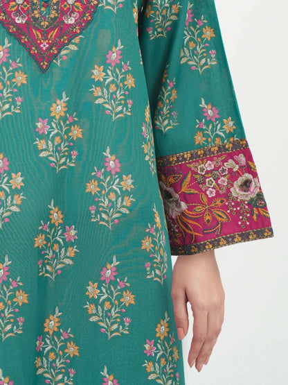 2 Piece Khaddar Suit- Embroidered (Pret)