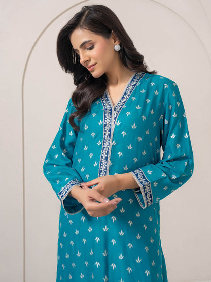 2 Piece Lawn Suit-Paste Print (Pret)
