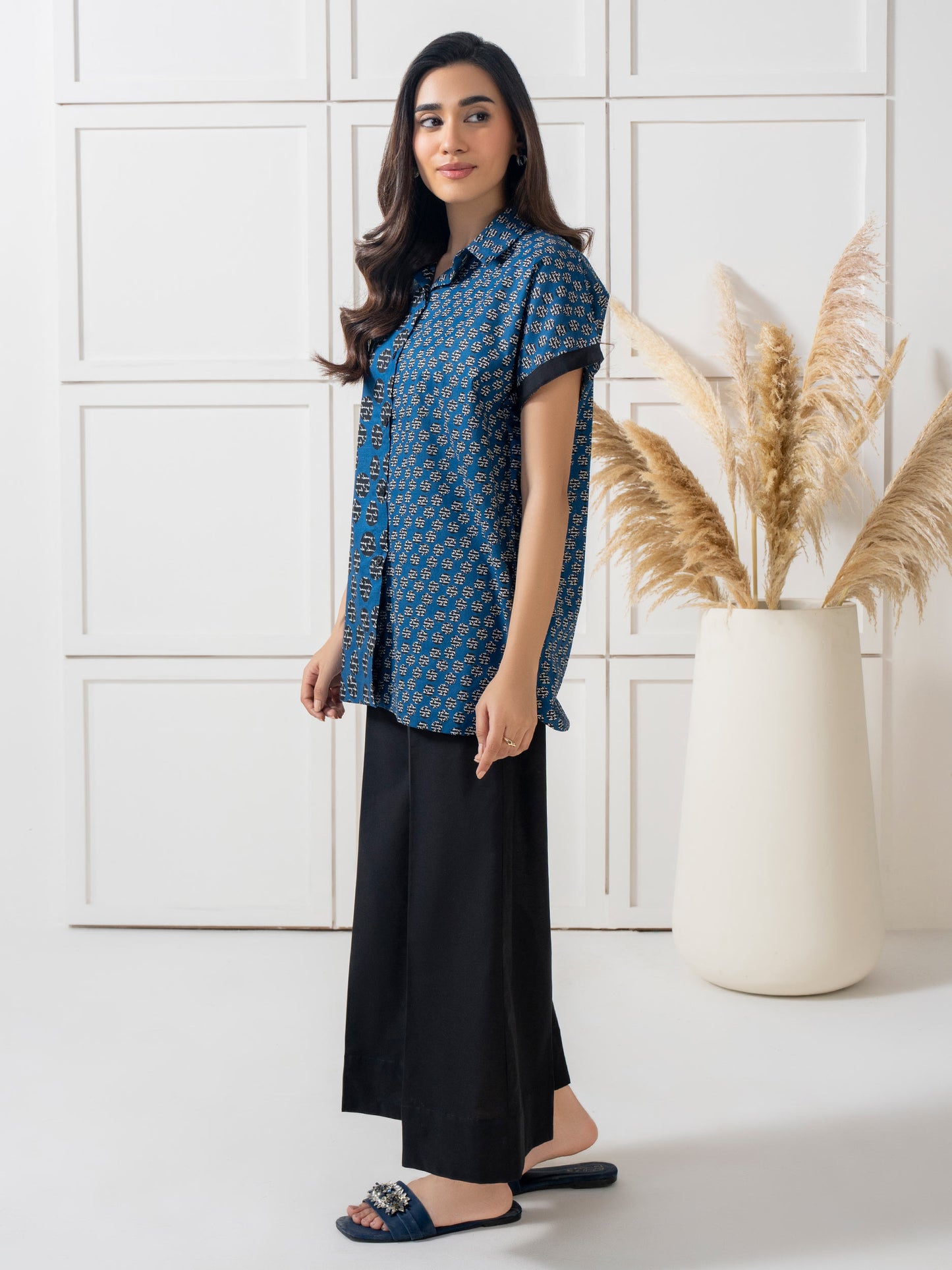 Printed Lawn Top