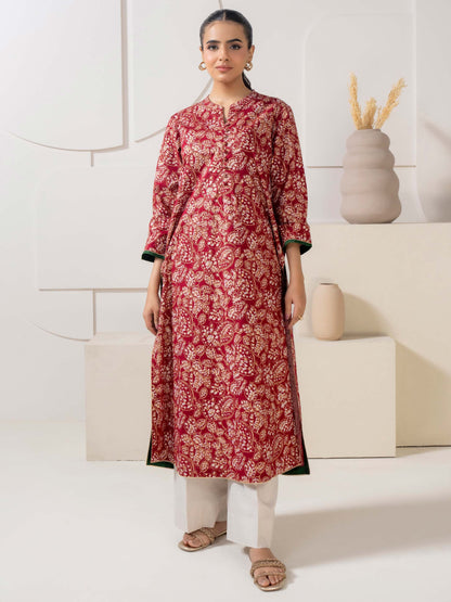 Lawn Shirt-Paste Print (Pret)